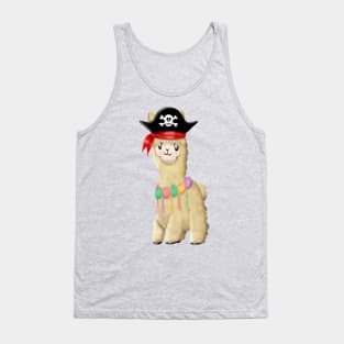 Pirate alpaca Tank Top